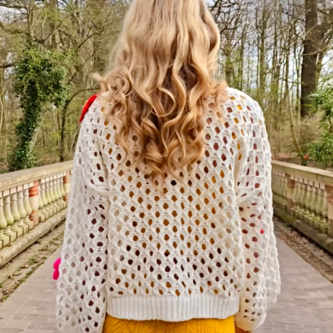 Garden Daydream Crochet Cardigan