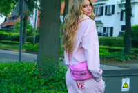 Cozy Chic pink Tracksuit Set for Lounging and On the Move