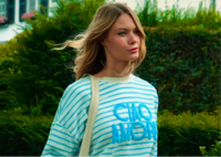 Ciao Amore Striped Sweatshirt